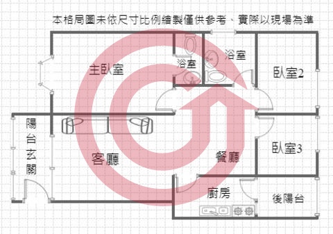 格局圖