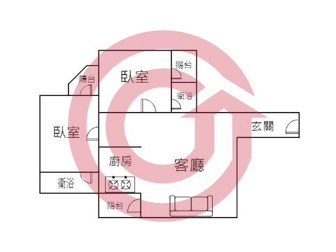 格局圖