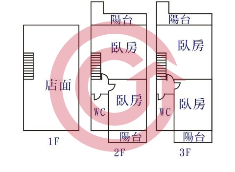 格局圖