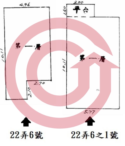 格局圖