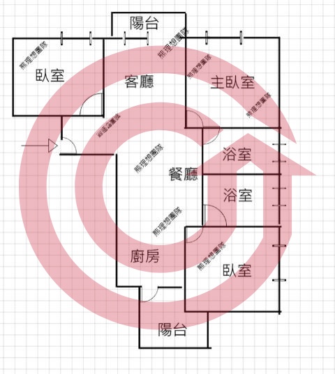 格局圖