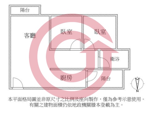 格局圖