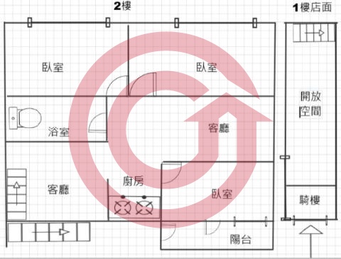 格局圖