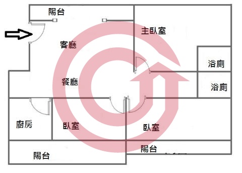 格局圖