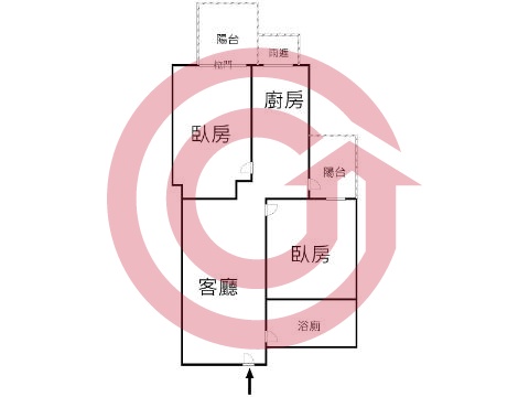 格局圖