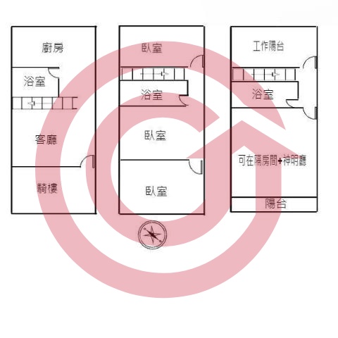 格局圖