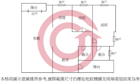 格局圖