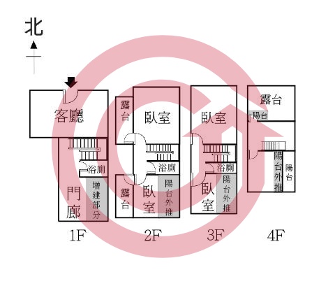 格局圖