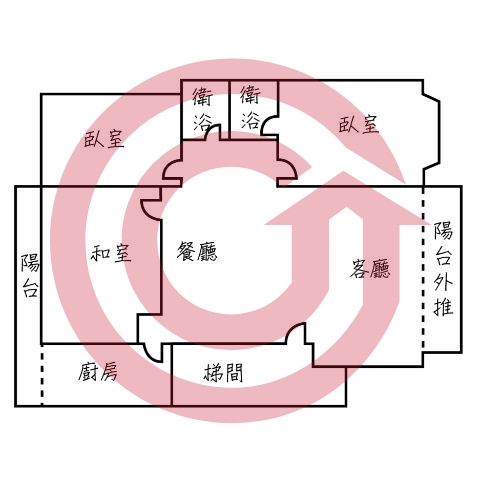 格局圖