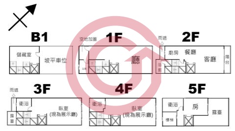 格局圖