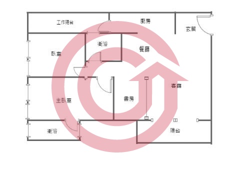 格局圖