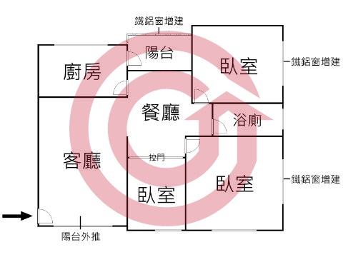 格局圖