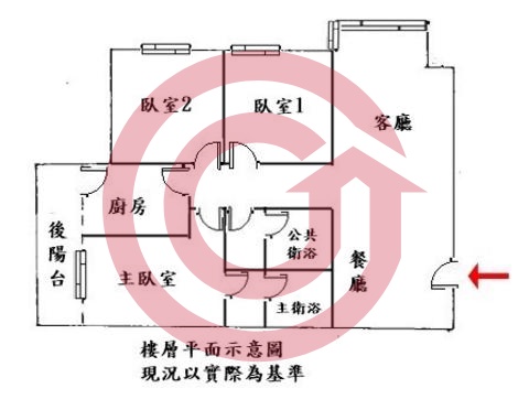 格局圖