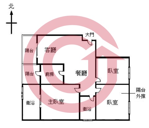 格局圖