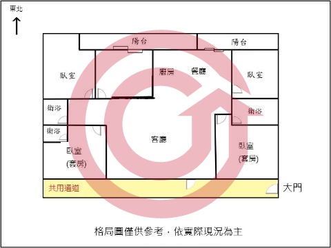 格局圖