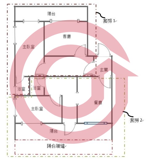 格局圖