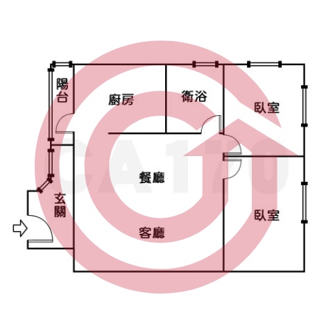 格局圖