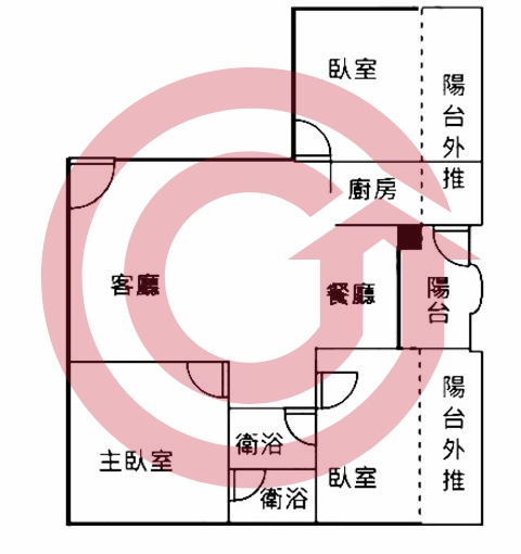 格局圖