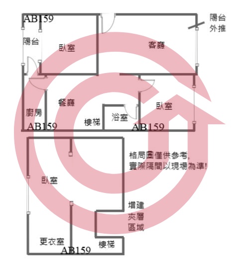 格局圖