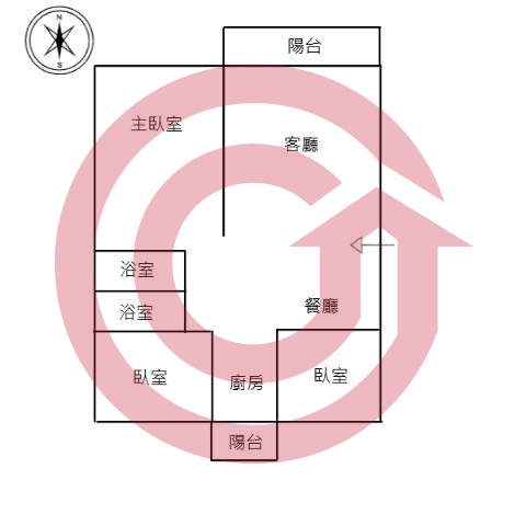 格局圖