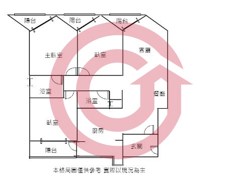 格局圖