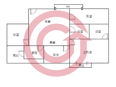 格局圖