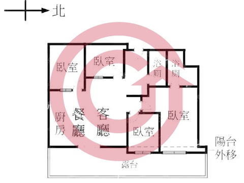 格局圖