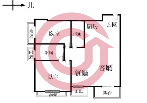 格局圖