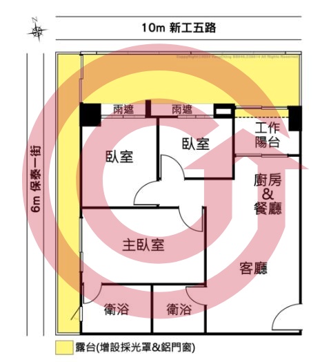 格局圖