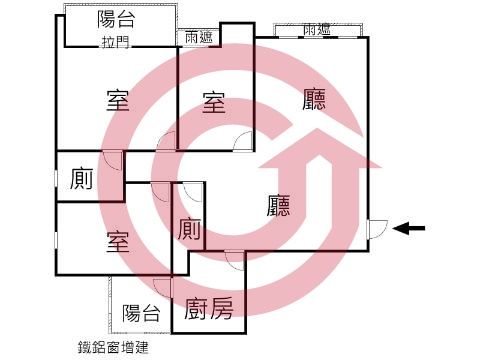 格局圖