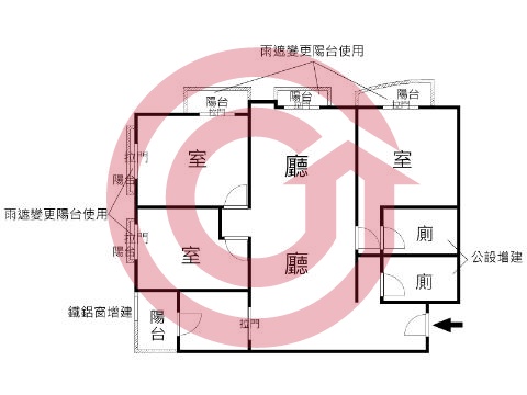 格局圖