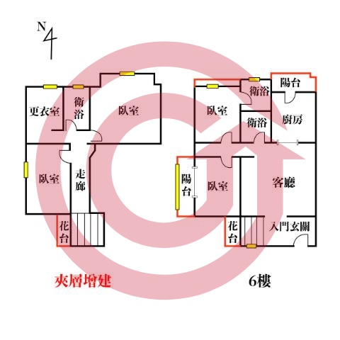 格局圖