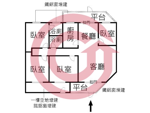 格局圖