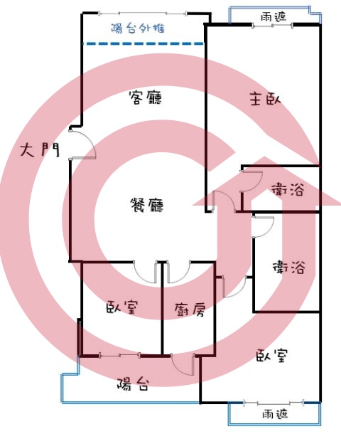 格局圖