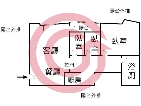 格局圖