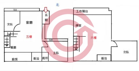 格局圖