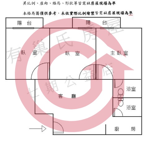 格局圖