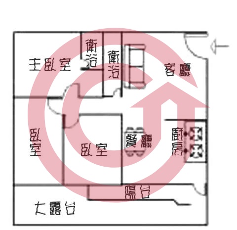 格局圖