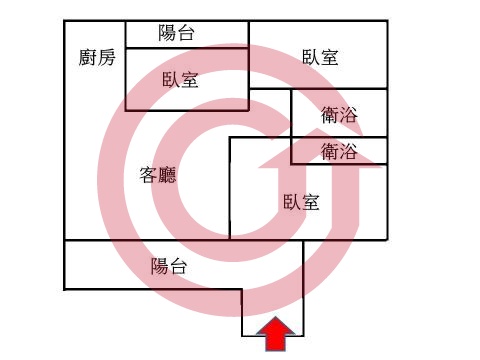 格局圖