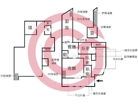 格局圖