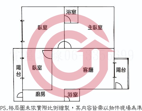 格局圖