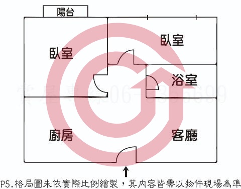 格局圖