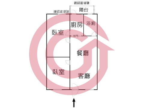 格局圖