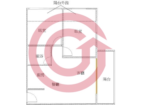 格局圖