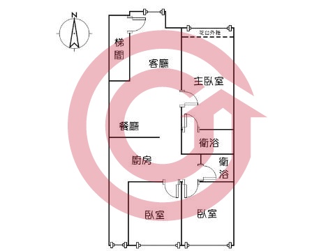 格局圖