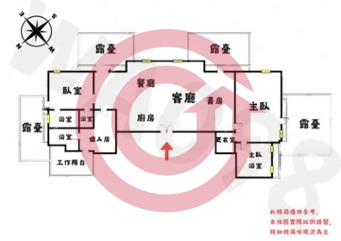 格局圖