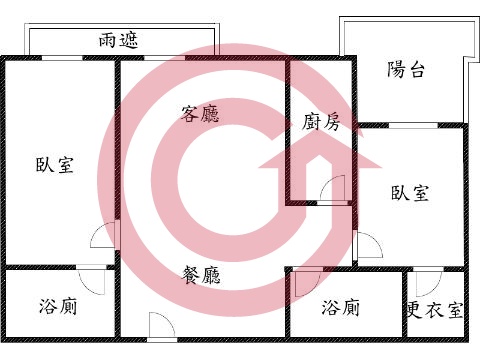 格局圖