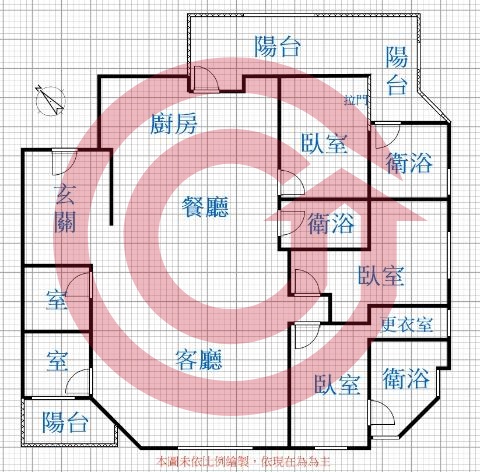 格局圖