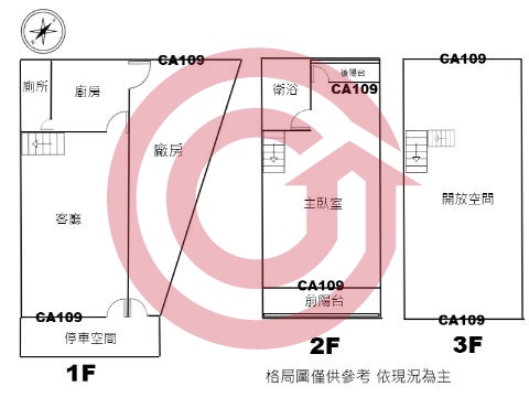 格局圖