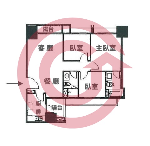 格局圖